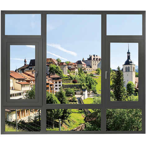 MS80節能內開內倒隱紗窗